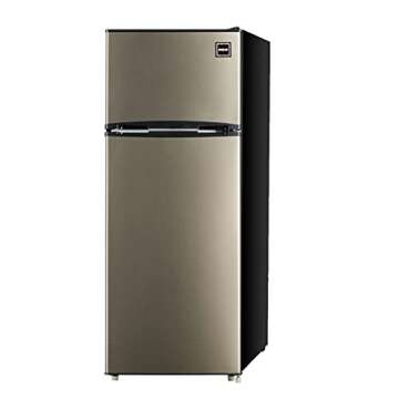 RCA RFR725 2 Door Compact Refrigerator - 7.5 Cu Ft