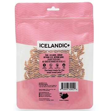 Icelandic+ Mini Shrimp Dog Treat 2.5-oz Bag