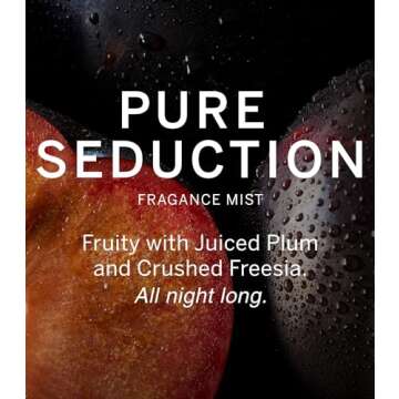 Victoria's Secret Pure Seduction Mini Fragrance Duo Gift Set, Notes of Juiced Plum and Crushed Freesia, Gift Set for Women