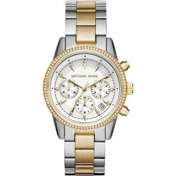 Michael Kors Women's Ritz Stainless Steel Watch