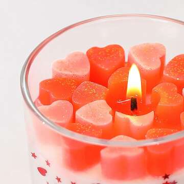 Rose Scented Anniversary Candle Gift for Her