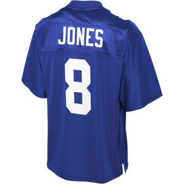 Daniel Jones Royal Giants Replica Jersey - NFL Pro Line