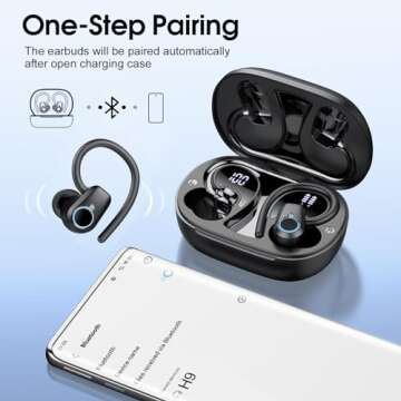 Wireless Earbuds with Noise Cancelling & 50H Playtime