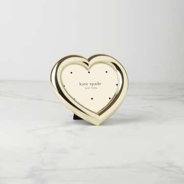 Kate Spade new york Charmed Life Gold Heart Frame