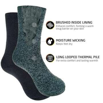 Men's Thermal Socks for Extreme Cold Weather