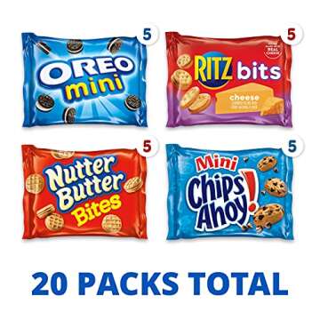 Nabisco Classic Mix Variety Pack - 20 Mini Snack Packs