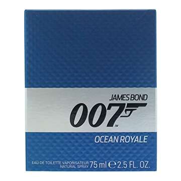 James Bond 007 Ocean Royale Eau de Toilette Spray for Men, 2.5 Ounce