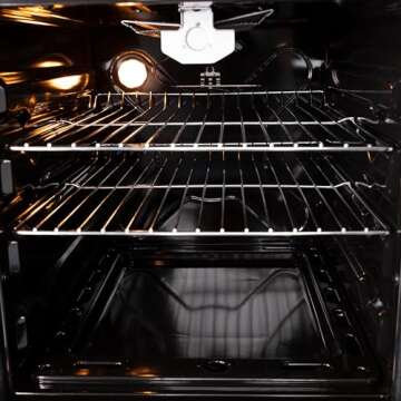 Avanti GR2013CSS Gas Range, 20", Black,Stainless Steel