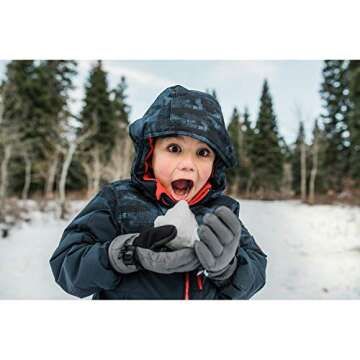 Zelda Matilda Kids Winter Gloves Waterproof & Warm