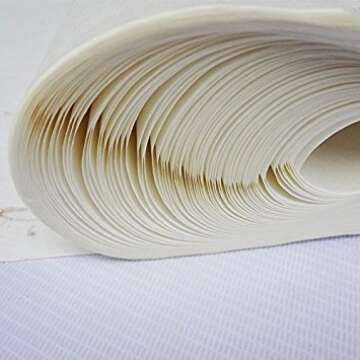 Chinese Calligraphy Kanji Painting Rice Paper (100 Sheets, 13.4 * 27.6 inches, 34x70cm) - Half Ripe