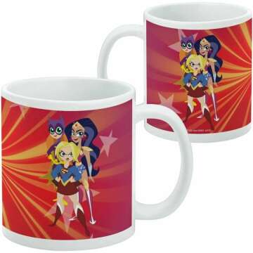 DC Super Hero Girls Coffee Mug - 11oz Ceramic Gift