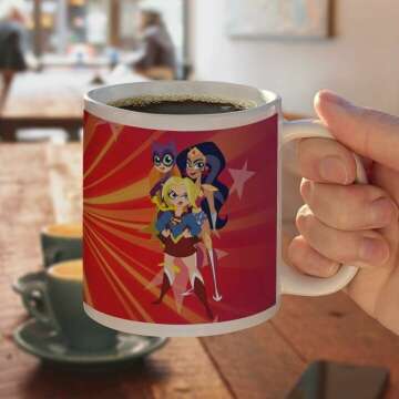 DC Super Hero Girls Coffee Mug - 11oz Ceramic Gift