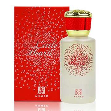 LITTLE HEARTS EDP - 50ML | Fragrance for Women | Oriental Oud with Amber, Musk and Vanilla | by Al Maghribi Arabian Oud and Perfumes Dubai