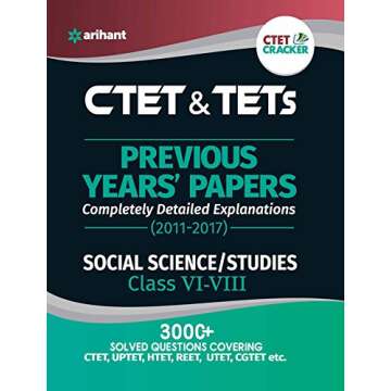 Ctet & Tets Previous Year' Solved Papers Social Sciences/Studies Class Vi-Viii