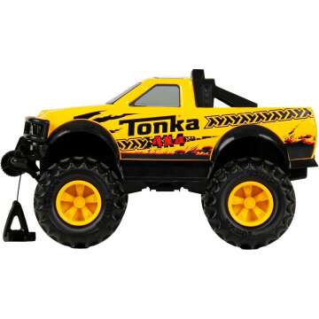 Tonka Yellow Pickup Truck - Classic Steel Toy