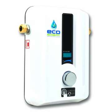 EcoSmart ECO 8 Tankless Water Heater, Electric, 8-kW - Quantity 1, 12 x 8 x 4