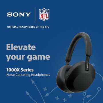 Sony WH-1000XM5 The Best Wireless Noise Canceling Headphones, Made Of Soft Fit Synthetic Leather, Integrated Processor V1, With 4 Beamforming Microphones, Up To 30-Hour Battery Life, Silver