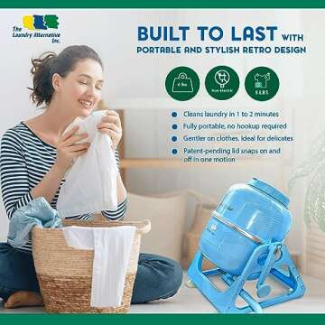 WonderWash Portable Washing Machine for Apartment Use