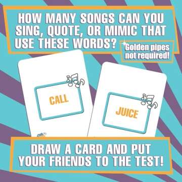 Song Survivor: Ultimate Music Party Card Game for Ages 13+