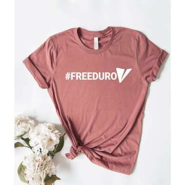 FreeDurov FreePavel T-shirt for Freedom of Speech