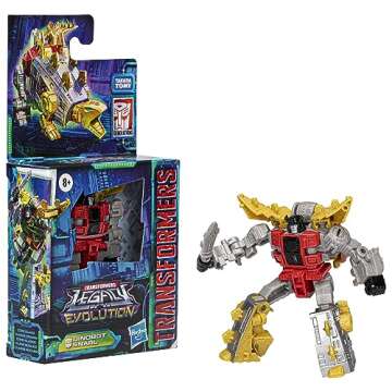 Transformers Toys Legacy Evolution Core Class Dinobot Snarl Toy, 3.5-inch, Action Figure for Boys and Girls Ages 8 and Up