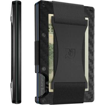 Ridge Slim Wallet - RFID Blocking, Durable & Stylish