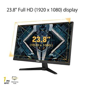 ASUS TUF Gaming 23.8” 1080P Monitor - High Refresh Rate & HDR