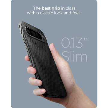 Spigen Liquid Air Case for Pixel 9 Pro XL - Matte Black