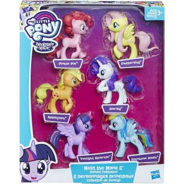 Mane 6 My Little Pony Toys - Exclusive Doll Set