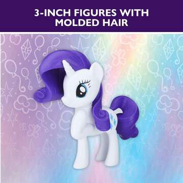 Mane 6 My Little Pony Toys - Exclusive Doll Set