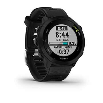 Garmin Forerunner 55, GPS Running Watch with Daily Suggested Workouts, Up to 2 weeks of Battery Life, Black - 010-02562-00