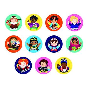 Mudpuppy Little Feminist Mini Memory Match Game, 24 Pieces (12 Pairs), Ages 3+, Develop Matching, Visual Memory, Focus, Concentration Skills, Features Charming Portraits of Historical Women