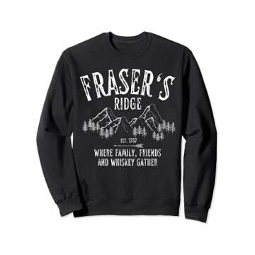 Fraser's Ridge North Carolina 1767 Sassenach Sweatshirt