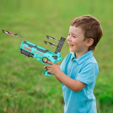 Catapult Airplane Outdoor Toy