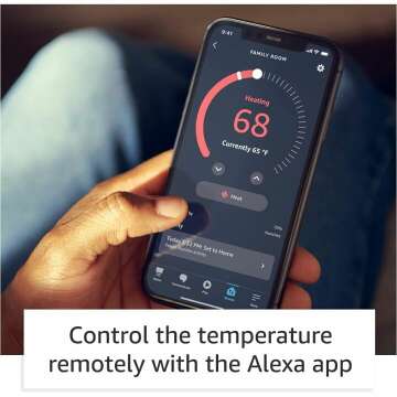 Amazon Smart Thermostat | ENERGY STAR | Alexa Compatible