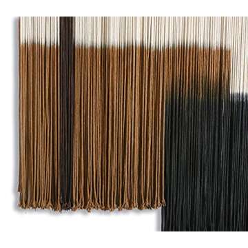 Large Macrame Wall Hanging - Boho Dip Dye Tapestry Art 59''W*35''L