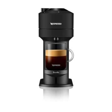 Nespresso VertuoPlus Coffee and Espresso Machine by Breville,1.1 liters, Ink Black