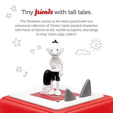 Tonies Diary of a Wimpy Kid Audio Toy Figurine from Jeff Kinney