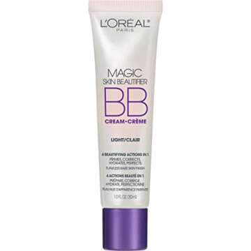 L'Oreal Paris Studio Secrets Magic BB Cream, Light - Flawless Skin in a Bottle