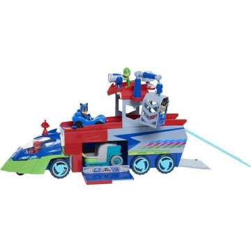 PJ Masks PJ Seeker Playset with Bonus Figures for Kids