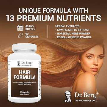 Vitamins for Hair, Skin & Nails - Dr. Berg