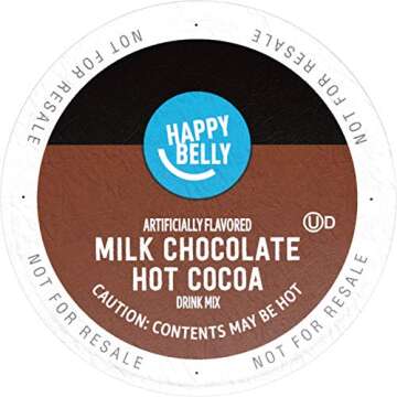 Happy Belly Hot Cocoa Pods 24 Count - Milk Chocolate