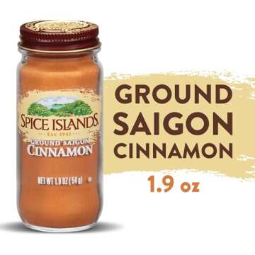 Spice Islands Ground Cinnamon, 1.9 Oz