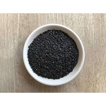 Anthony's Organic Black Sesame Seeds, 2 lb, Raw, Unhulled, Batch Tested & Verified Gluten Free, Keto Friendly