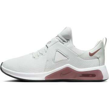 Nike Air Max Bella TR 5 Women's Workout Shoes (DD9285-003, Photon Dust/White/Black/Smokey Mauve) Size 9