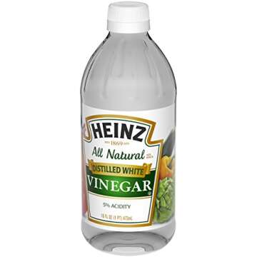 Heinz All-Natural Distilled White Vinegar, 5% Acidity, 16 Fl Ounce (1 Pint)