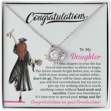 Proud Daughter Graduation Gift
