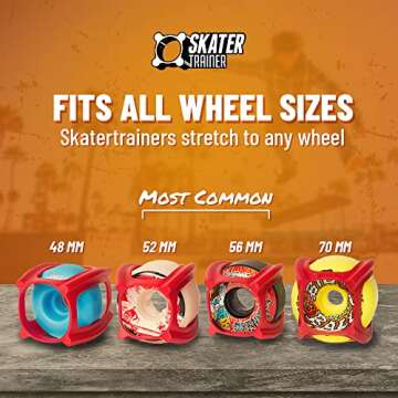 Skater Trainers get Skateboard Tricks - Coolest Stocking Stuffers for Teens Boys Gift Ideas Ages 14 and up 12-14-16 11 10 2024 Gamer Cool Wheels Tech Deck Tool Ramp Boy Teenage (4 Red)