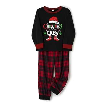 OAKFashion Matching Christmas Family Pajamas Sets