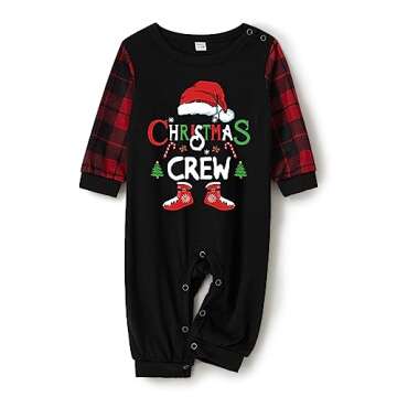 OAKFashion Matching Christmas Family Pajamas Sets